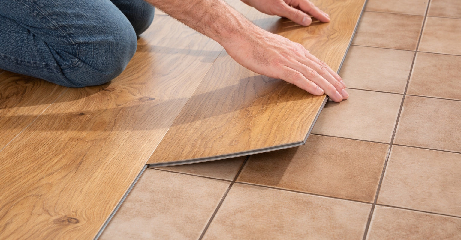 PVC over tegels leggen: kan dat?