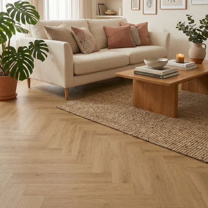 Gelasta - Intense Walvisgraat 3400 Oak Light Rigid Click