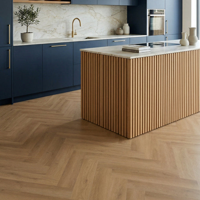 Gelasta - Intense Walvisgraat 3402 Oak Brown Rigid Click