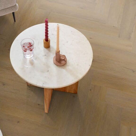 Ambiant Spigato Vivero visgraat click SRC dark oak