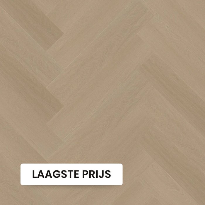 Ambiant Spigato Beige Herringbone 