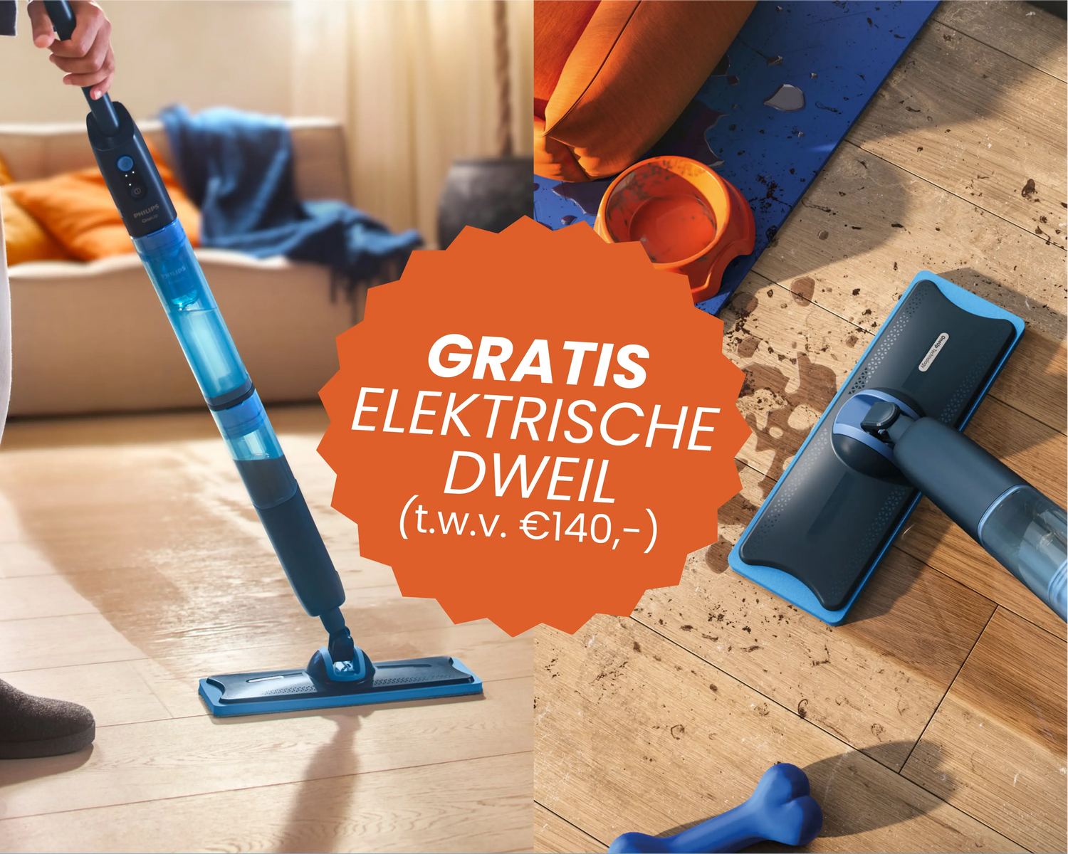 Bestel jouw click PVC-vloer en ontvang een gratis cadeau!