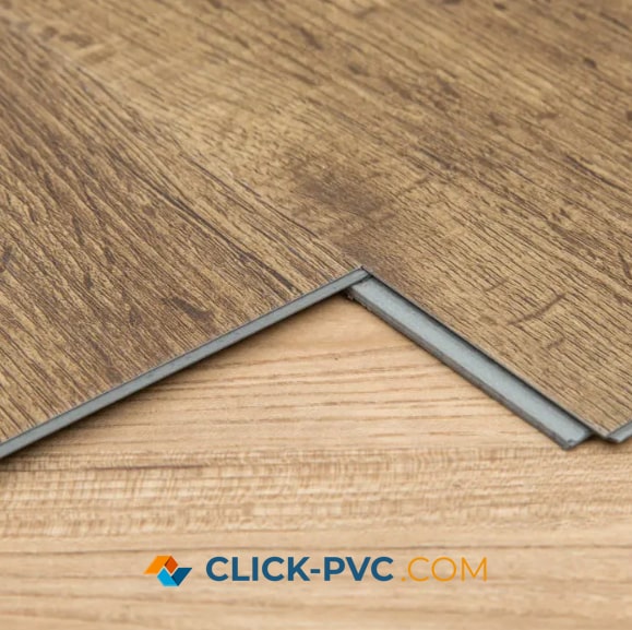 Click PVC met geïntegreerde ondervloer