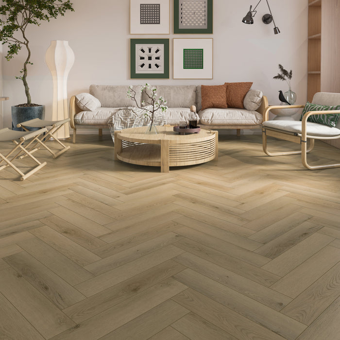 Firmfit Silent Herringbone 7601 (starrer Klick) Sierra Beige 