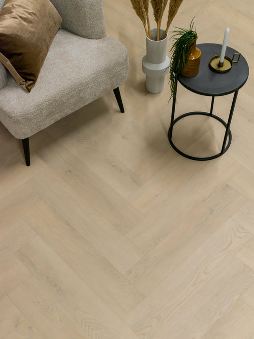 Sfeerfoto Gelasta Click PVC Mystiq Visgraat 2901 Beige