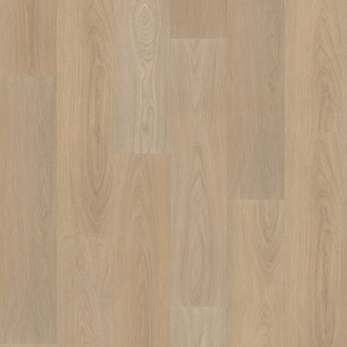 Vivafloors 7810 click pvc vloer met rechte planken in licht eiken kleur, detailopname van het houtpatroon.