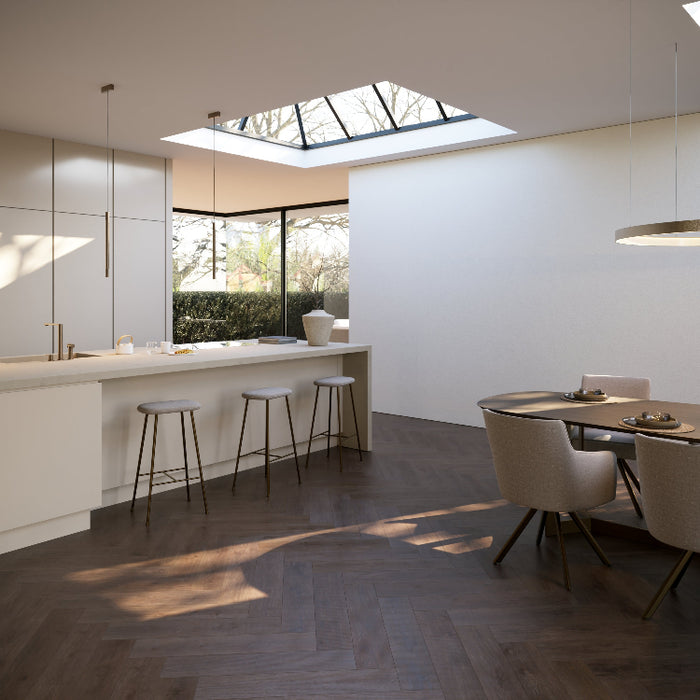 Vloerra Signature - 7280 dark oak - Visgraat Click