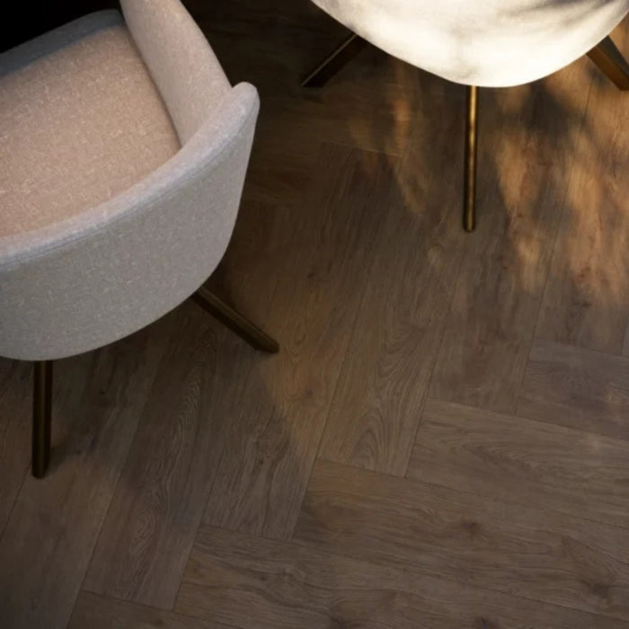 Vloerra Signature - 7270 brown oak - Visgraat Click