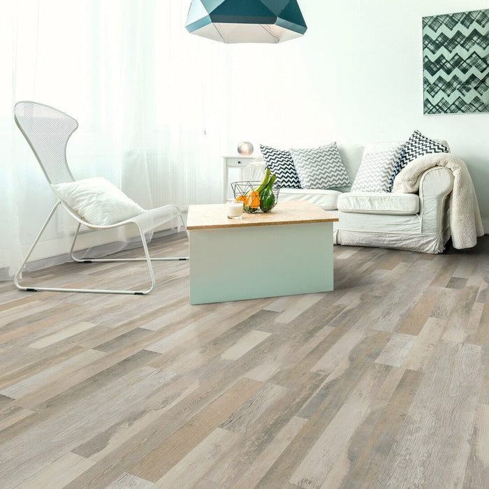 Click PVC Used Parquet 7225 in zitkamer